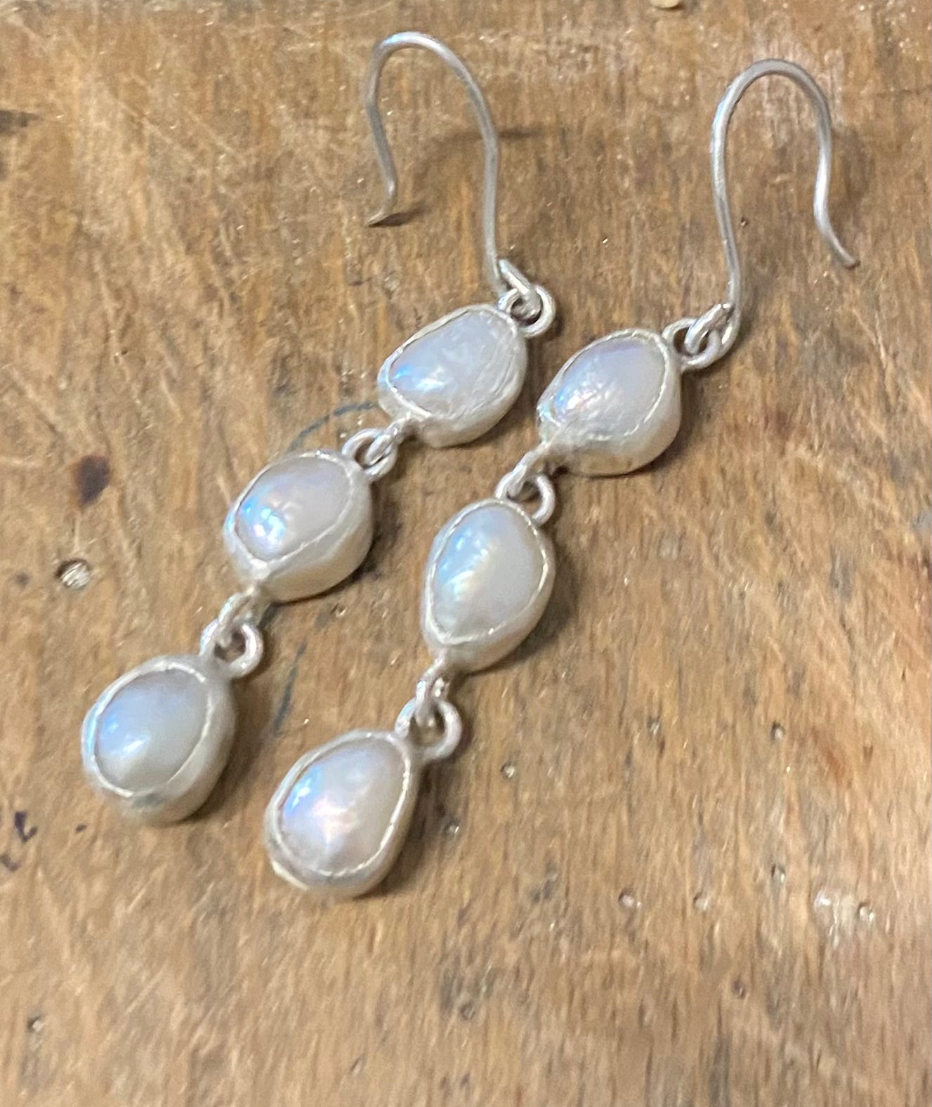 Three drop pearls