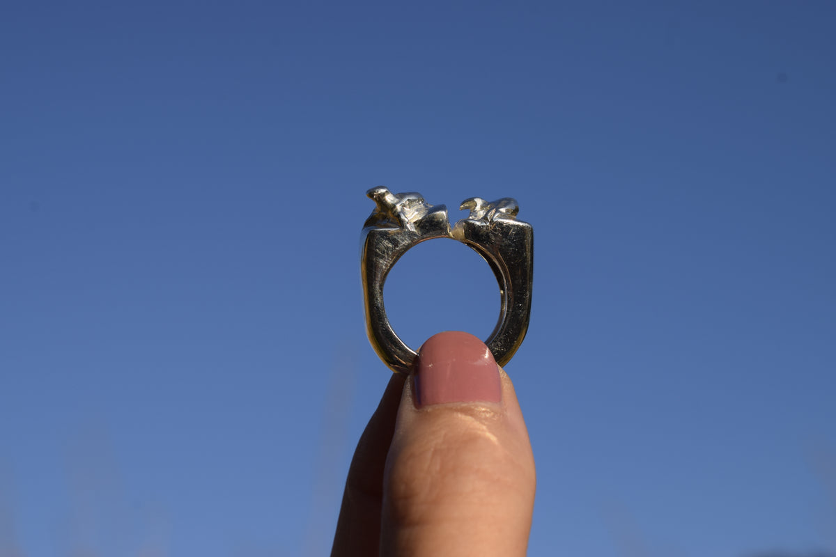 Kaikoura Seals Ring, Size L