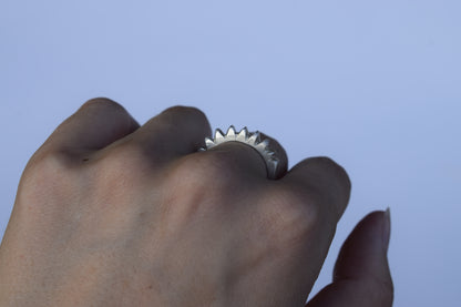 Zigzag Ring, Size N